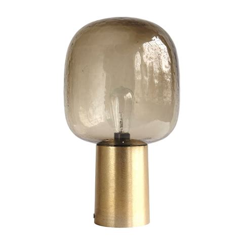 house-doctor-note-table-lamp-grey-metal-brass|House Doctor Table Lamp Note, Grey/Brass .